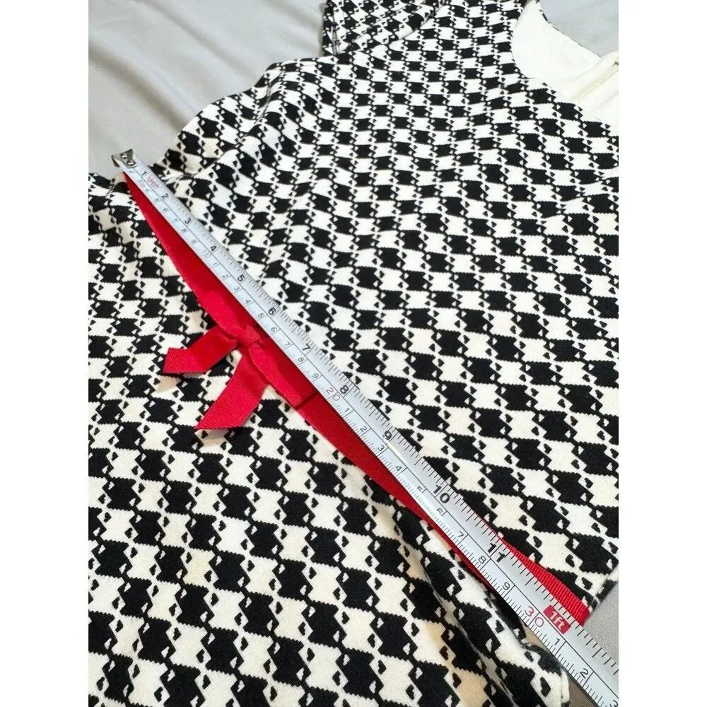 Gymboree Black & White Party Dress - KID Size 8 (A083)